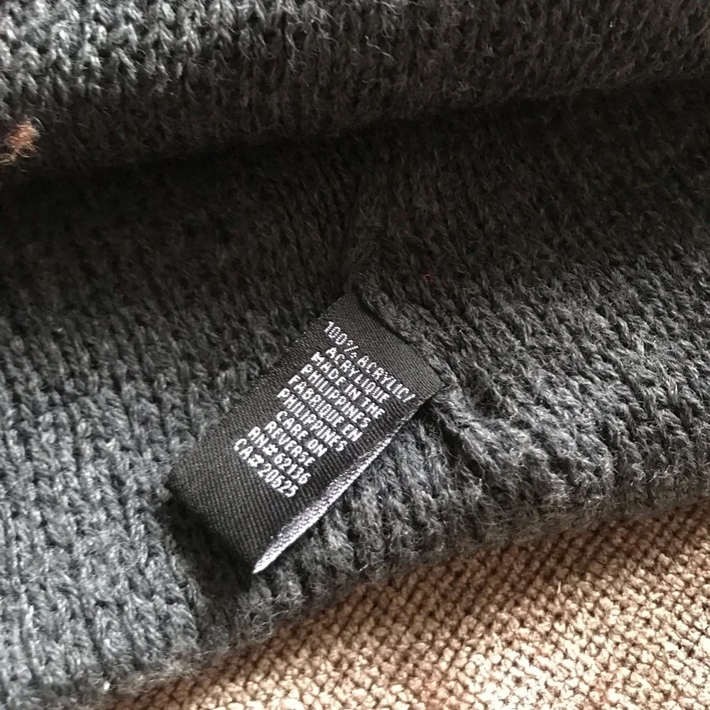 GUESS Red & Gray Scarf